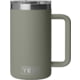 Yeti Rambler 24 oz Mug w/MagSlider Lid, Pampa Light Green, 21071509006