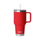 Yeti Rambler 35 oz Mug 2.0 w/Straw Cap, Rescue Red, 21071508173