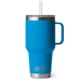 Yeti Rambler 35 oz Straw Mug w/Straw Lid, Big Wave Blue, 21071502685