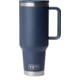 Yeti Rambler 40 oz Travel Straw Mug, Navy, 21071506985