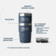 Yeti Rambler 8 oz Stackable Cup w/Durasip Ceramic Lining