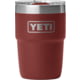 Yeti Rambler 8 oz Stackable Cup w/Durasip Ceramic Lining, Stag Red, 21071508349