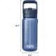 Yeti Yonder 0.6L C Straw Bottle, Navy, 21071502485
