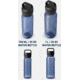 Yeti Yonder .75L Water Bottle, Navy, .75 Liter, 21071220001