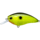 Yo-Zuri 3DR-X Crank Shallow Runner Lure, 50mm, Black Back Chartreuse, R1440 BLCL