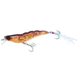 Yo-Zuri Crystal 3D Shrimp Mylar Tinsel Tail, 2 3/4in, 1/4 oz Ultra Violet Root Beer, Sinking, R1161HRT