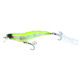Yo-Zuri Crystal 3D Shrimp Mylar Tinsel Tail, 3 1/2in, 7/16 oz Luminescent Aurora Chartreuse, Sinking, R1162LSAC