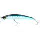 Yo-Zuri Crystal Minnow, 4 3/8in, 7/16 oz, Holographic Blueback Sardine, Floating, R1124HSIW