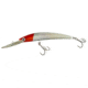 Yo-Zuri Crystal Minnow Deep Diver Plug, Holo Red Head, 9/16 oz, 4-3/8 in, R539-GHRH