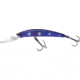 Yo-Zuri Crystal Minnow Deep Diver Walleye, Floating, Midnight, 5-1/4in, 7/8oz, #2 Hook, R1301MN