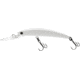 Yo-Zuri Crystal Minnow Deep Diver Walleye, Floating, White, 5-1/4in, 7/8oz, #2 Hook, R1301W