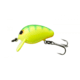 Yo-Zuri Snap Bean Crankbait Sinking, 1in, 1/16oz, 2-4ft, Hot Tiger, R1217-HT