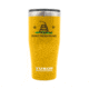 Yukon Outfitters 20oz Tumbler, Gold with Dont Tread on Me print, YO20GOLDSNAKE