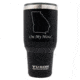 Yukon Outfitters 40oz Tumbler, Black with GA on my Mind engraving, MGYT40BLKGOMM