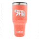 Yukon Outfitters 40oz Tumbler, Coral with Mama Bear engraved, YO40CORALMBEAR