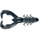 Yum Christie Craw Swim Bait, 30 Pack, 3.5in, Black/Blue Flake 30pk, YCW3BK21-30