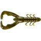 Yum Christie Craw Swim Bait, 8 Pack, 3.5in, Green Pumpkin Flash, YCW3276