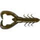 Yum Christie Craw Swim Bait, 8 Pack, 3.5in, Olive Shadow, YCW3275