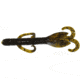 Yum Christie Critter Swim Bait, 10 Pack, 3.5in, Green Pumpkin, YCR308