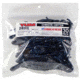 Yum Christie Critter Swim Bait, 30 Pack, 4.5in, Black/Blue Flake 30pk, YCR4BK21-30