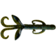 Yum Christie Critter Swim Bait, 8 Pack, 4.5in, GP Shadow, YCR4285