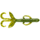 Yum Christie Critter Swim Bait, 8 Pack, 4.5in, Watermelon Seed, YCR409