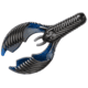 Yum Craw Chunk Bait, 8 Pack, 2.75in, Black Blue Shadow, YCCK2143