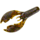 Yum Craw Chunk Bait, 8 Pack, 2.75in, Green Pumpkin Purple, YCCK244