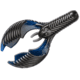 Yum Craw Chunk Bait, 8 Pack, 3.75in, Black Blue Shadow, YCCK3143