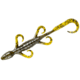 Yum Lizard Bait, 6in, Green Pumpkin, YLZ608
