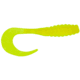 Yum Ribbontail Grub Bait, 15 Pack, 3in, Chart 1, YRTG350