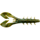Yum Spine Craw Bait, 3.75in, Green Pumpkin/Blue Fl, YSCR3176