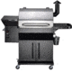 Z Grills 1000E 8-in-1 Wood Pellet Grill, BBQ &amp; Smoker, Black/Silver, 54x25x53in, ZPG-1000E