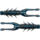 Z-man Elaztech TRD Hogz Creature Bait, 6, 3in, Black-Blue, THOGZ-02PK6