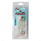 Z-man Flashback Mini Swim Jig, 1/8oz, Silver/Natural, CB-FBMINI18-07
