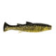 Z-man Mulletron Swimbait Lure, 4 Pack, Gold Rush, 3.3in, MT3-255PK4