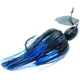 Z-man Project Z Chatterbait Bladed Swim Jig 1/2oz 5/0 Hook, Black Blue, CB-PZ12-08
