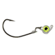 Z-man Texas Eye Jigheads, Chartreuse, 1/8oz, 3 per Pack, TXJH18-05PK3