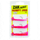 Zak Tackle Humpy Jig Kit 1/4oz, Pink Head, 3 Skirt Colors, Z-HJK14P