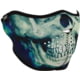 Zan Headgear Neoprene Half Face Mask, Paint Skull - WNFM414H