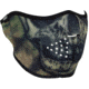 Zan Headgear Neoprene Half Face Mask, Woodland Tie Dye Skull - WNFM611H