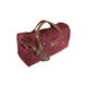 ZB Savoy Wax Canvas Weekender Bag, Burgandy WX18002BRG
