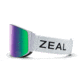 Zeal Optics Beacon Goggles, Jade Mirror Lens, Fog Frame, Medium, 11897