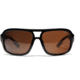 Zeal Optics Brody Mens Sunglasses, Black Gloss Frame and Polarized Copper Lens 10007