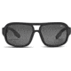 Zeal Optics Brody Mens Sunglasses, Matte Black Frame and Polarized Dark Grey Lens 10400