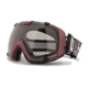 Zeal Optics Classic Eclipse Ski Goggles, Carbon Matte Red Frame and Polarized Automatic Optimum Lens ES2SPPR