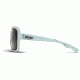 Zeal Optics Hadley Womens Sunglasses, Sky Blue Gloss Frame and Polarized Dark Grey Lens 10411