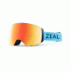 Zeal Optics Portal Goggles, Azure Frame, Phoenix Mirror/Sky Blue Mirror Lens, 11330