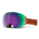 Zeal Optics Portal Goggles, Polarized Jade w/ Sky Blue Mirror Lens, Sandstone Frame, Medium, 11916