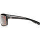 Zeal Optics Ridgeline Sunglasses, Black Gloss Frame and Polarized Copper Lens 10063